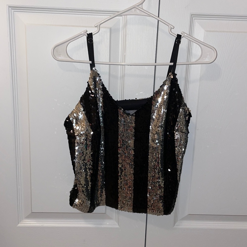 Sequin tank!!